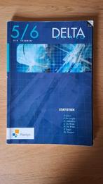 Delta 5/6 STATISTIEK (3/4 lesuren) - handboek wiskunde, Ophalen of Verzenden, Gelezen, ASO, Wiskunde A