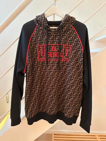 Fendi sweater met kap maat XL