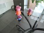3 figurines Peppa Pig, Comme neuf, Enlèvement ou Envoi