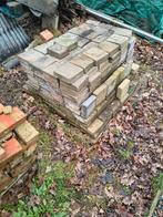 5m2 klinker 15cmx15cm en 5cm dik, Jardin & Terrasse, Enlèvement, 5 à 10 m², Briques, Béton