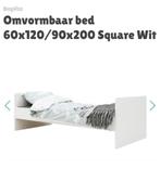 Omvormbaar Bopita kinder & tiener bed, Kinderen en Baby's, Kinderkamer | Bedden, Ophalen, 85 tot 100 cm, Gebruikt, Matras