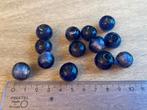 Glasparels violet - 15 mm Crea Bijoux beads - 13 stuks, Ophalen, Nieuw, Kraal