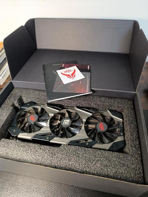 Rx 5700XT Power Color Red Devil 8 GB, Computers en Software, Videokaarten, Zo goed als nieuw, AMD, GDDR6, Ophalen of Verzenden