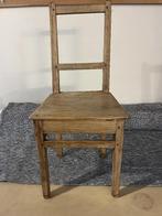 6 chaises anciennes en chêne clair, Enlèvement