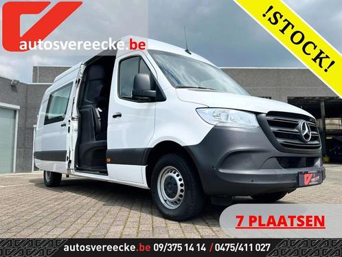 Mercedes-Benz Sprinter 317 L3H2 (41.000€ex) 7PL DUB CABINE, Auto's, Bestelwagens en Lichte vracht, Bedrijf, Te koop, ABS, Achteruitrijcamera