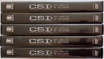 CSI Crime Scene Investigation 5, 6, 7, 8, 9  beschikbaar voor biedingen
