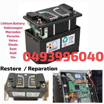 Reparatie van Porsche Mercedes Audi Vw microhybride batterij beschikbaar voor biedingen