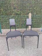 2 koolstofvezel design stoelen C06 - Pol Quadens, Huis en Inrichting, Stoelen, Gebruikt, Ophalen