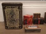 oude blikken, spaarpot, tirelire, Beyers koffie, coffre fort, Ophalen of Verzenden