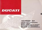 Ducati 748 Strada  - S.P. Owners Manual., Motoren, Ophalen of Verzenden, Ducati