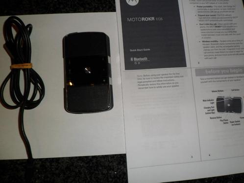 MotoRokr EQ5 draagbare draadloze muziekbox, inclusief lader, Audio, Tv en Foto, Luidsprekerboxen, Zo goed als nieuw, Overige merken