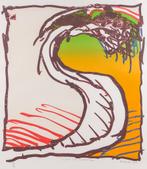 Alechinsky ‘Le genou dans la grande robe’ , 1981, 160x120, Ophalen