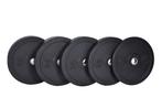 Rubber Bumper Plates! 5k / 10Kg / 15kg / 20kg/ 25kg, Nieuw, Halterschijven, Ophalen of Verzenden, Rug