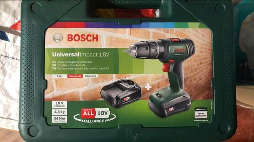 [Neuf] Bosch - Perceuse-visseuse sans fil (18V), Bricolage & Construction, Outillage | Foreuses, Neuf, Perceuse, Mécanisme de percussion