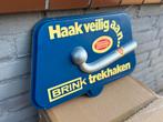 Brink trekhaak oud reclamebord, Verzamelen, Ophalen of Verzenden, Gebruikt, Reclamebord