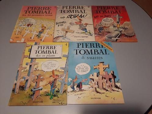 Pierre Tombal nr.1 tot 5, Boeken, Stripverhalen, Zo goed als nieuw, Meerdere stripboeken, Ophalen of Verzenden