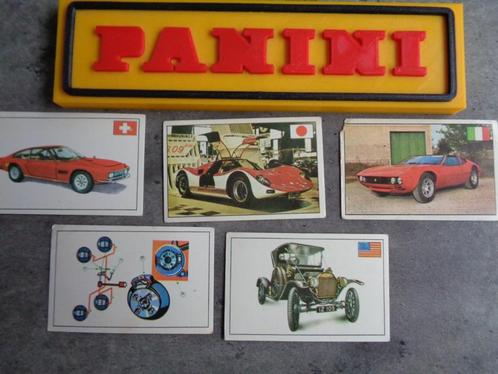 PANINI STICKERS  AUTOMOBILE 5X, Hobby en Vrije tijd, Stickers en Plaatjes, Ophalen of Verzenden