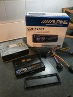 Alpine CDE-126BT cd/usb/bleutooth/mp3, Enlèvement