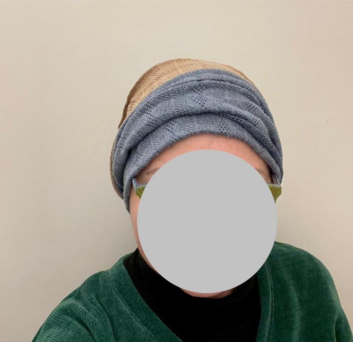 Turban/mutsje Viva, Kleding | Dames, Mutsen, Sjaals en Handschoenen, Zo goed als nieuw, Ophalen