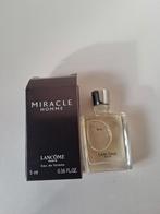 Miniatuur parfumflesje Miracle pour homme vol, Verzamelen, Ophalen of Verzenden, Miniatuur