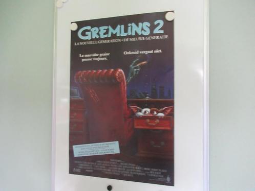 Filmaffiche GREMLINS 2, Verzamelen, Posters, Zo goed als nieuw, Film en Tv, A1 t/m A3, Rechthoekig Staand, Ophalen of Verzenden