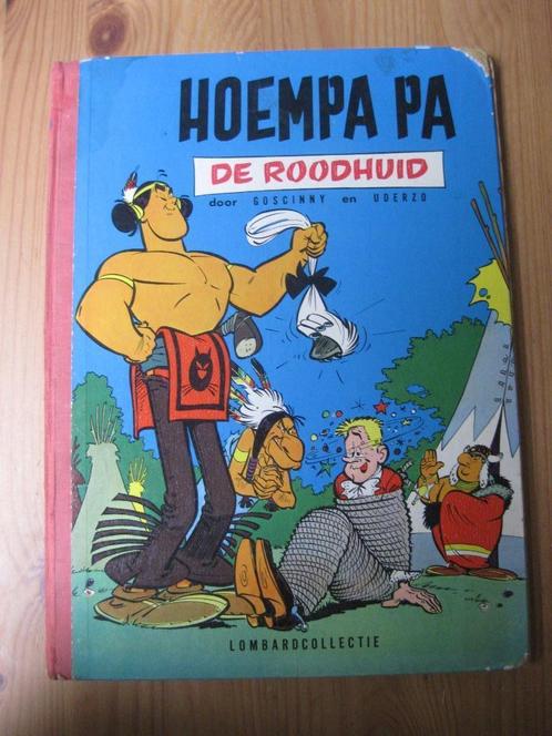 Hoempa pa - De roodhuid - Lombard collectie, Livres, BD, Utilisé, Plusieurs BD, Enlèvement ou Envoi