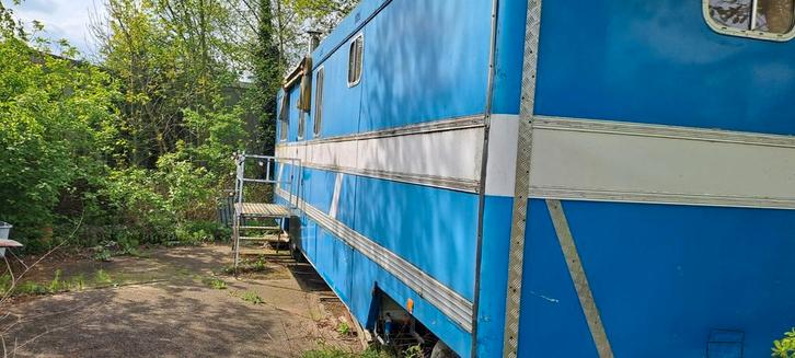 Woonwagen 2m50x10, Caravans en Kamperen, Stacaravans, Ophalen