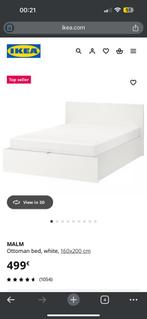 Bed met lattenbodem en matress, Ophalen, Zo goed als nieuw