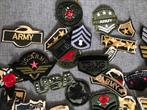 50 USA Army emblemen, Verzamelen, Militaria | Algemeen, Ophalen of Verzenden, Landmacht, Embleem of Badge
