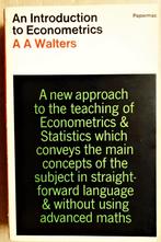 An Introduction to Econometrics - 1968 - A. A. Walters, A. A. Walters, Utilisé, Envoi, Enseignement supérieur professionnel