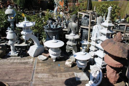 pagode, stenen lantaarn, verschillende modellen zie foto's, Tuin en Terras, Vijver-toebehoren, Nieuw, Vijverrand, Ophalen