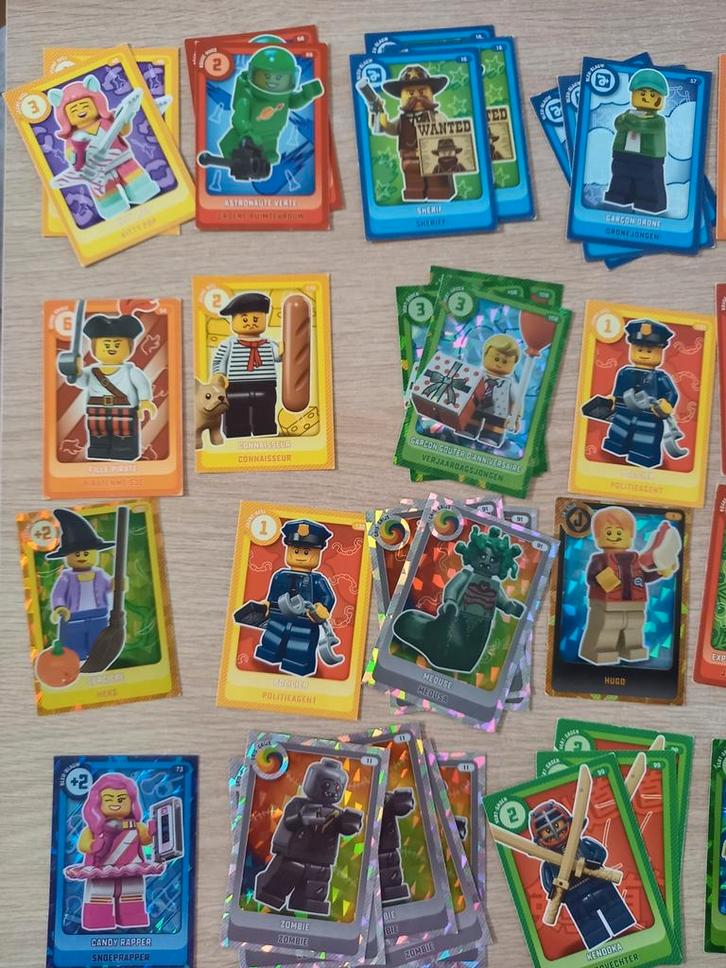 LEGO kaarten Delhaize, Verzamelen, Speelkaarten, Jokers en Kwartetten, Zo goed als nieuw, Ophalen of Verzenden