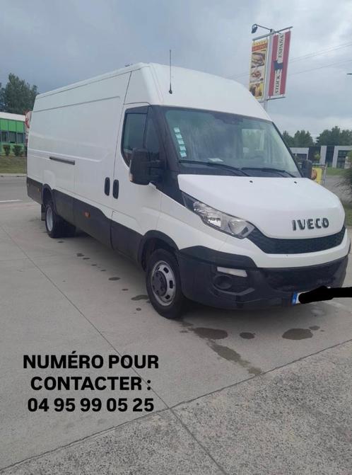 Camionette iveco Daily jumbo 35C15, Auto's, Overige Auto's, Particulier, Diesel, Euro 5, 4 deurs, Handgeschakeld, Wit, Zwart, Ophalen