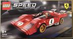 LEGO 76906 Speed Champions 1970 Ferrari 512 M, Ophalen of Verzenden, Nieuw, Complete set, Lego