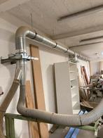 Buizen afzuigsysteem diameter 180 en 2 pneumatische kleppen, Doe-het-zelf en Bouw, Ophalen