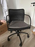 Chaise bureau Ikea GREGOR rotin noir, Huis en Inrichting, Ophalen, Zo goed als nieuw, Zwart, Bureaustoel