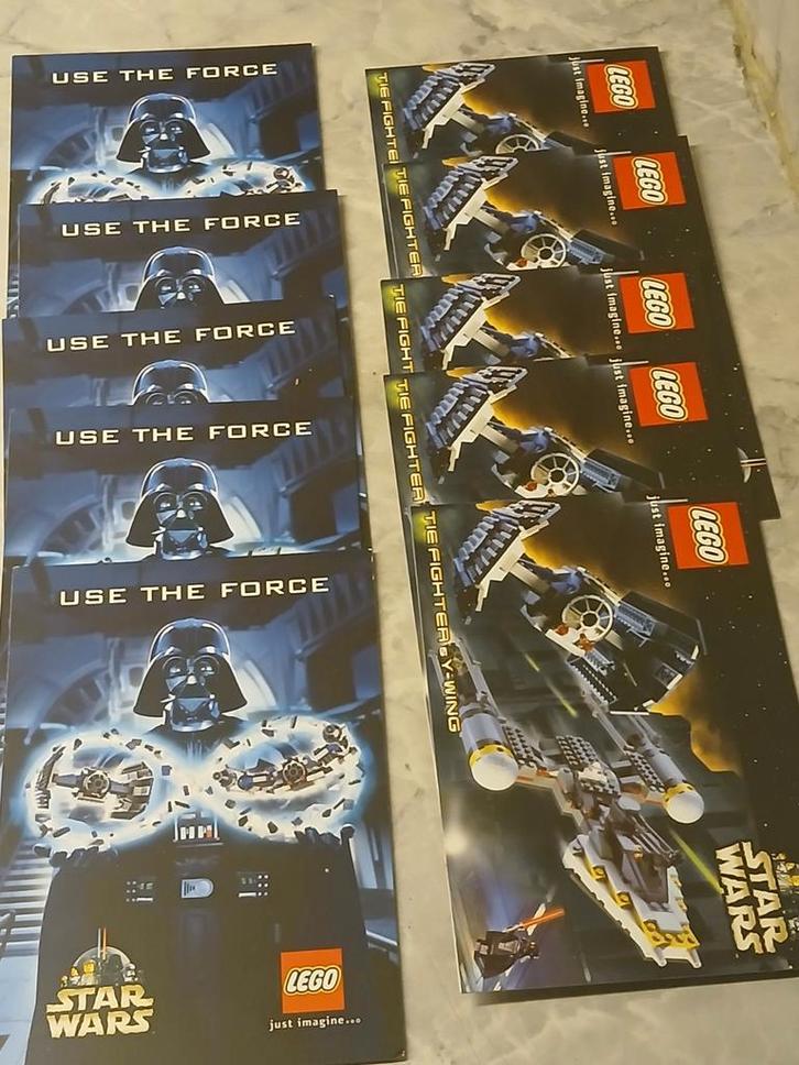 2x5 postkaarten lego star wars uit 1999 in perfecte staat, Verzamelen, Postkaarten | Themakaarten, Ongelopen, 1980 tot heden, Sterren en Beroemdheden