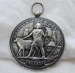 Stad Antwerpen, Maatschappij St. Jan. Zilver .835, Postzegels en Munten, Penningen en Medailles, Ophalen of Verzenden, Zilver