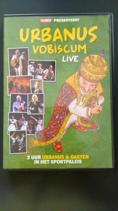Urbanus Vobiscum Live, Cd's en Dvd's, Dvd's | Muziek en Concerten, Zo goed als nieuw, Muziek en Concerten, Alle leeftijden, Ophalen