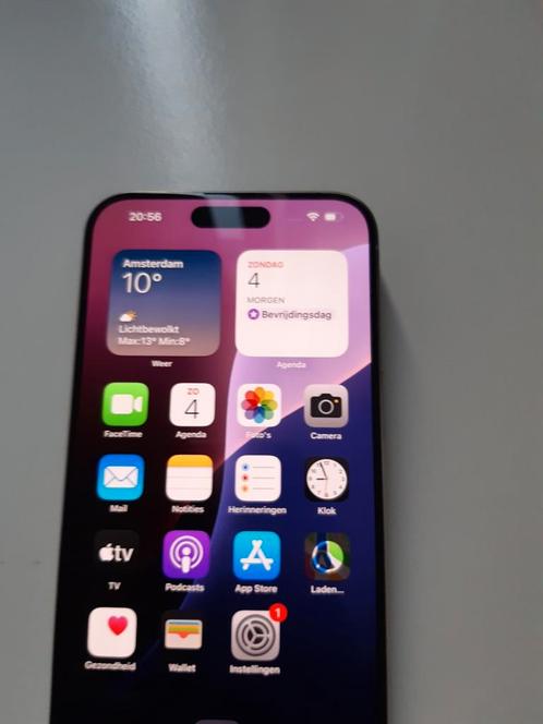 Apple iPhone 15 pro max 256 GB in topstaat, Telecommunicatie, Mobiele telefoons | Apple iPhone, Zo goed als nieuw, 256 GB, Zonder abonnement