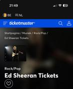 Ed Sheeran ticket, Eén persoon, Augustus