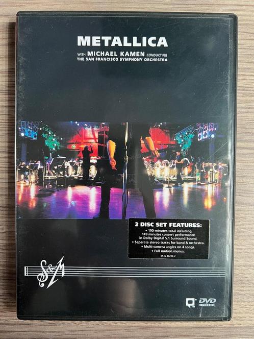 Metallica: S&M, Cd's en Dvd's, Dvd's | Muziek en Concerten, Ophalen of Verzenden