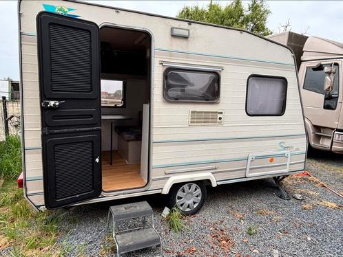 Caravan, Caravans en Kamperen, Caravans, Particulier, tot en met 3, 500 - 750 kg, Standaardzit, Caravelair, Vast bed, Koelkast