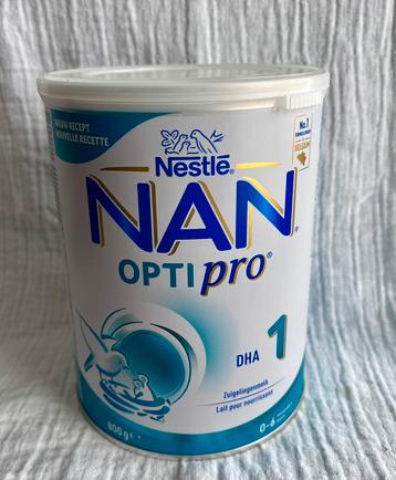 Nan Opti Pro DHA 1 zuigelingenmelk 0-6 maanden beschikbaar voor biedingen