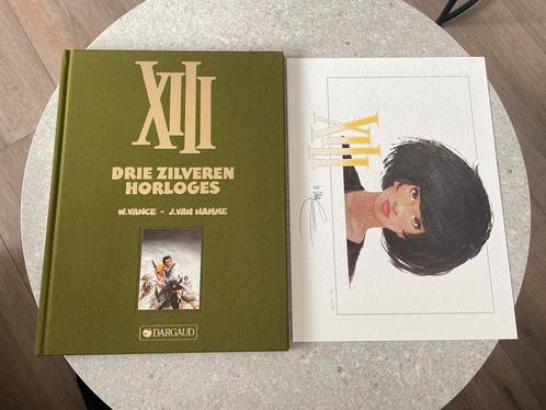 XIII Drie zilveren horloges - gesigneerd + ex libris, Boeken, Stripverhalen, Nieuw, Eén stripboek, Ophalen of Verzenden