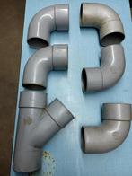 Lot de coudes PVC neuf diamètre 90, Ophalen of Verzenden, Zo goed als nieuw, PVC, Bochten