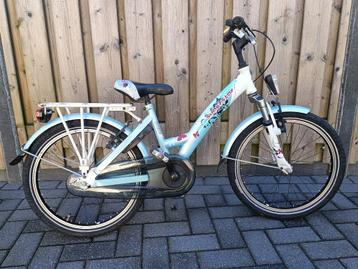 Meisjesfiets Loekie - Wielmaat: 20 INCH - Slot & 2 sleutels, Fietsen en Brommers, Ophalen, Gebruikt, 16 tot 20 inch, Loekie