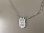 Halsketting Dolce&Gabbana military style dog-tag, Ophalen, Zo goed als nieuw