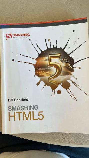 Bill Sanders - Smashing HTML5 beschikbaar voor biedingen