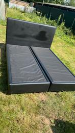 Boxspring 180x200cm, Ophalen, Zwart, Tweepersoons, Zo goed als nieuw